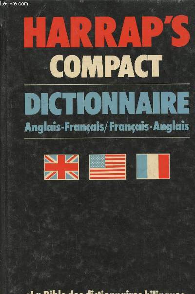 Harrap's compact dictionnaire anglais/franais-Franais/Anglais