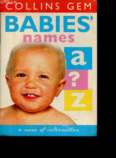 Collins Gem. Babies' names