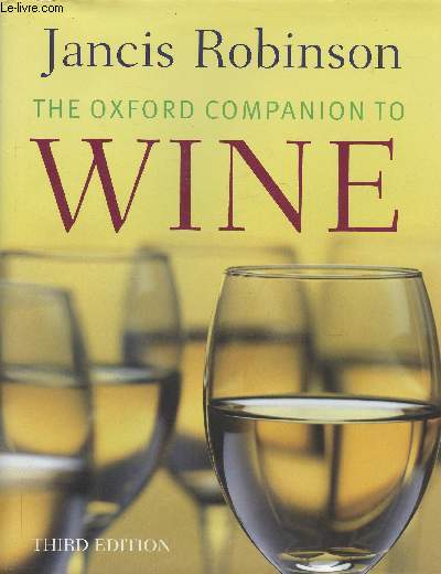 The Oxford companion of Wine