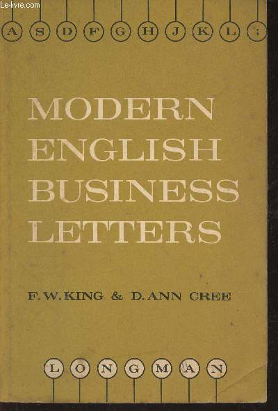 Modern English business letters (commercial correspondence for foreign students)