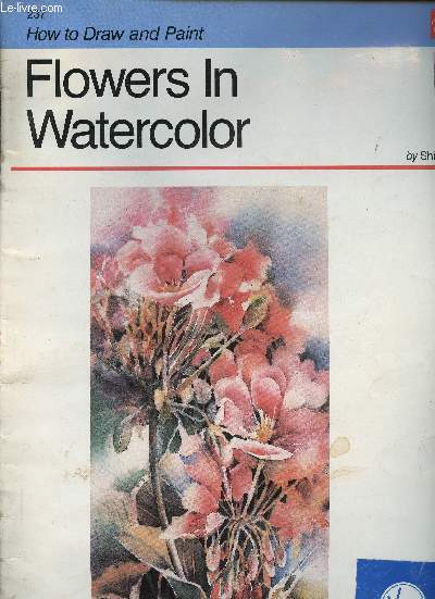 How to draw and paint : Flowers in Watercolor (n237)