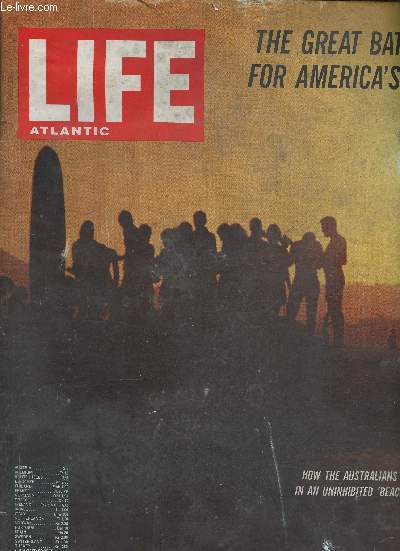 Life Atlantic, vol. 43, n6, September 18, 1967 : The great battle for America's Cup. The Bobo : sellers as a singing matador, par Richard Schickel - The real Great Society : New York slum kids team up to fight poverty instead of each other - etc