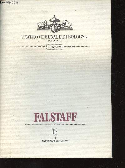 Teatro comunale di Bologna : Falstaff