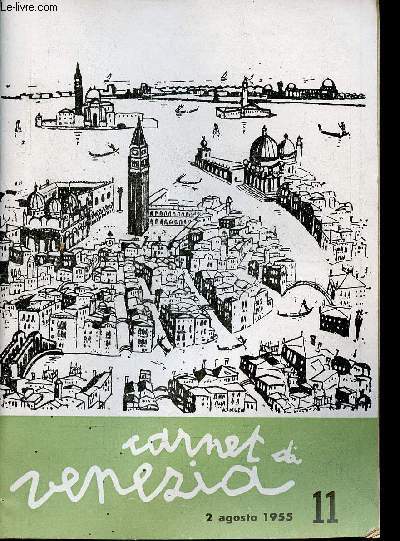 Carnet di Venezia, n11, 2 Agosto 1955