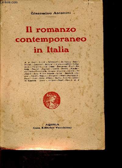 Il romanzo contemporaneo in Italia