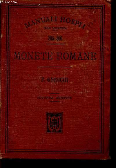 Monete Romane. Manuale Elementare. 2a edizione (Collection 