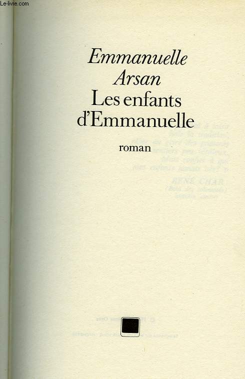 LES ENFANTS D EMMANUELLE