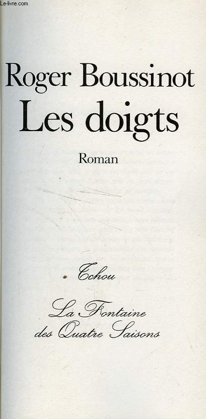 LES DOIGTS