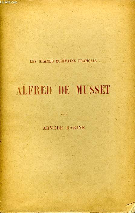 ALFRED DE MUSSET