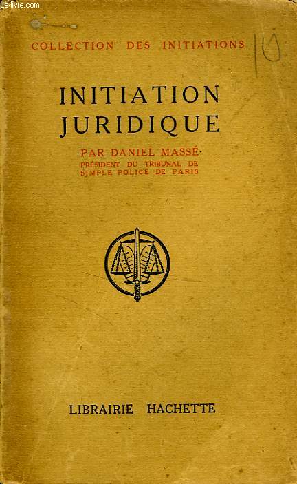 INITIATION JURIDIQUE