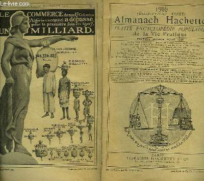 ALMANACH HACHETTE 1910