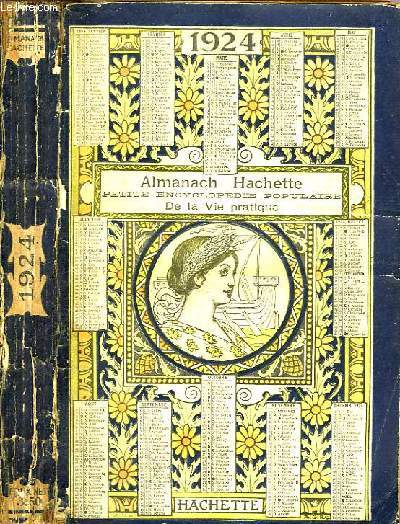 ALMANACH HACHETTE 1924