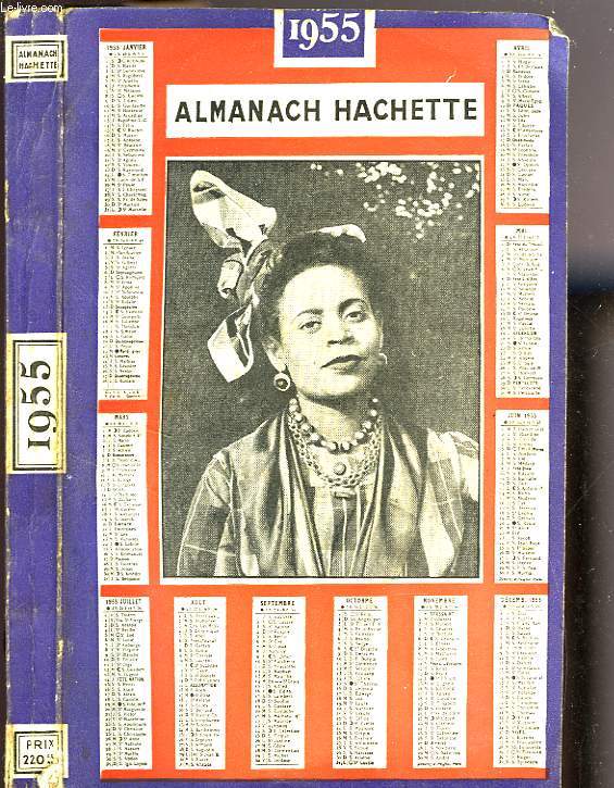 ALMANACH HACHETTE 1955