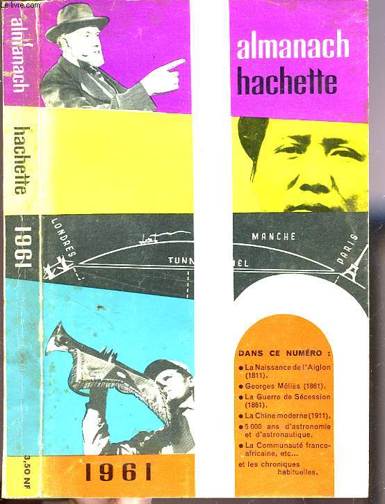 ALMANACH HACHETTE 1961