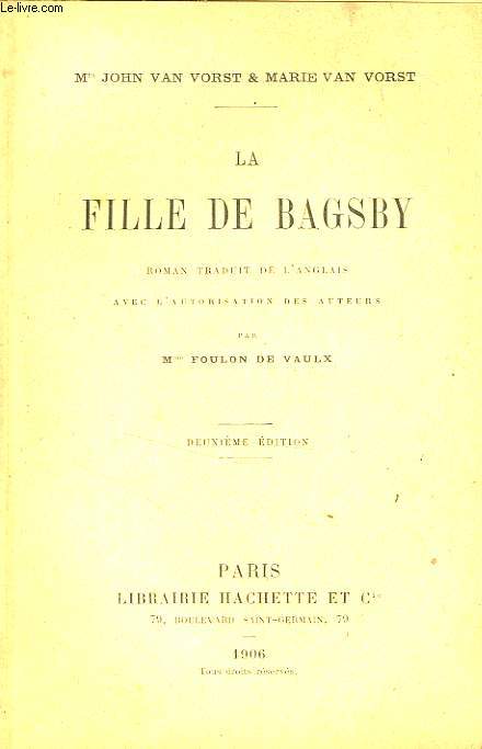 LA FILLE DE BAGSBY