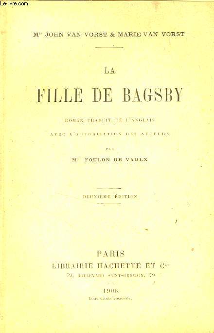 LA FILLE DE BAGSBY