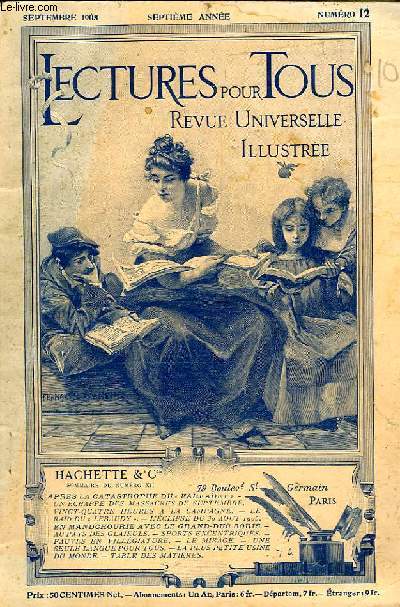 LECTURES POUR TOUS, 7me ANNEE, NUMERO 12