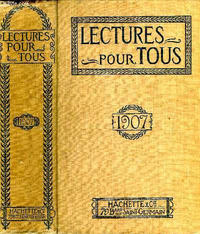 LECTURES POUR TOUS, 1907