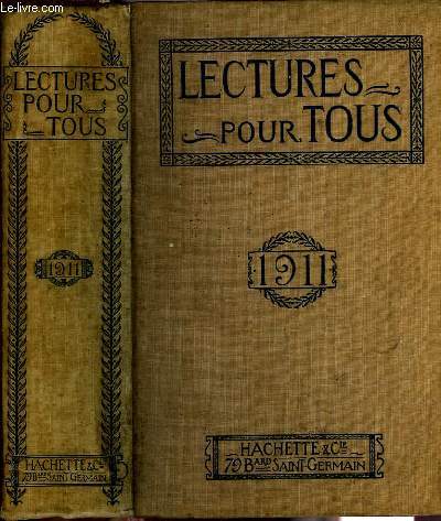 LECTURES POUR TOUS, 1911
