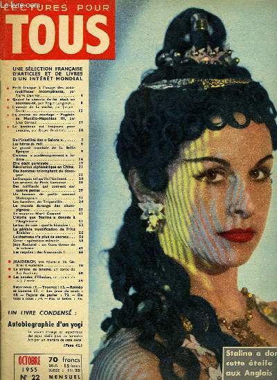 LECTURES POUR TOUS, N22