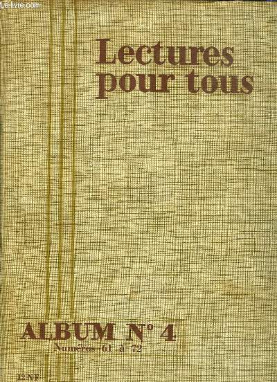 LECTURES POUR TOUS / JE SAIS TOUT, ALBUM N4