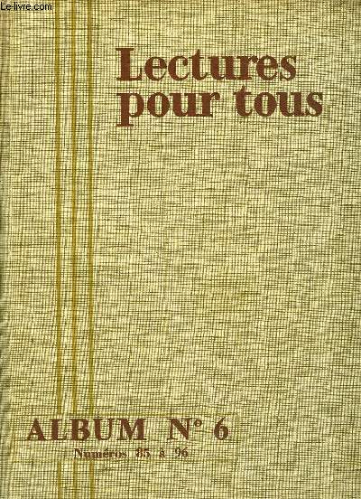 LECTURES POUR TOUS / JE SAIS TOUT, ALBUM N6