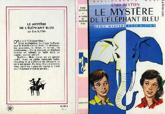 LE MYSTERE DE L'ELEPHANT BLEU