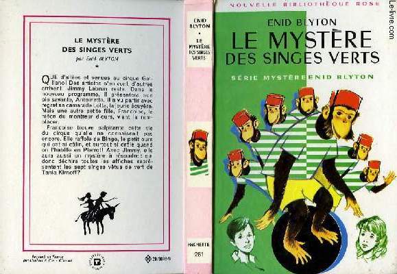 LE MYSTERE DES SINGES VERTS