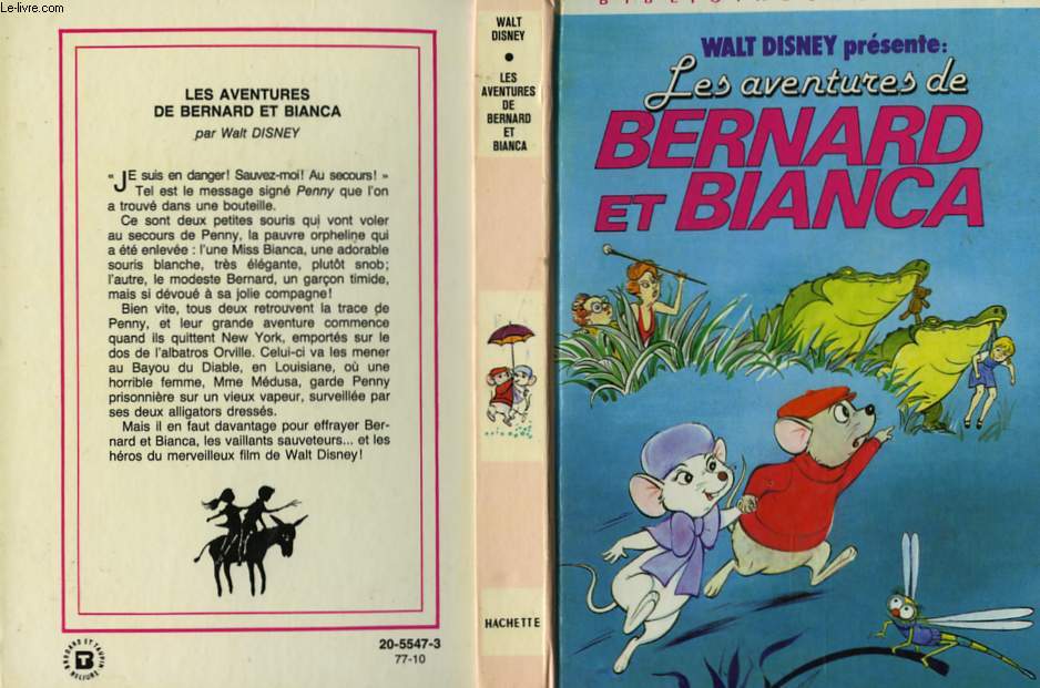 LES AVENTURES DE BERNARD ET BIANCA