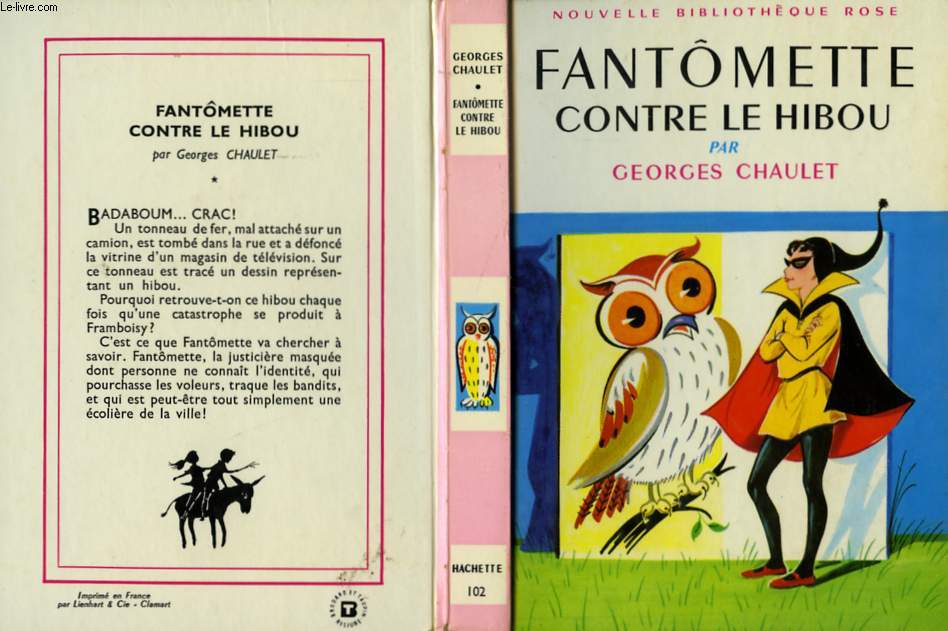 Georges Chaulet - Fantômette - 02 - Fantômette contre le hibou