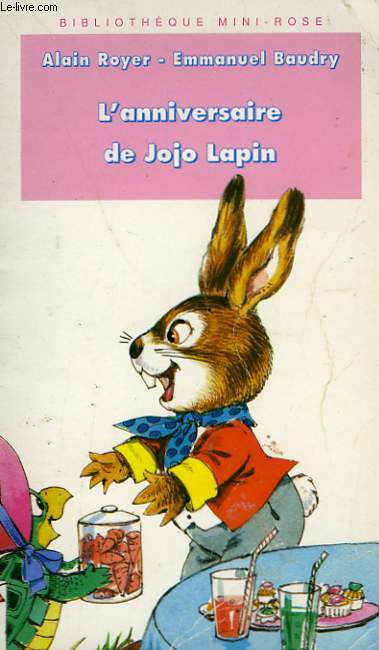 L'ANNIVERSAIRE DE JOJO LAPIN