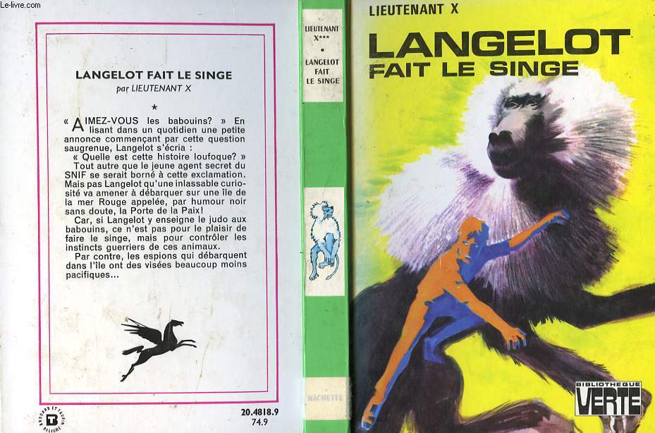LANGELOT FAIT LE SINGE