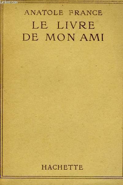 LE LIVRE DE MON AMI