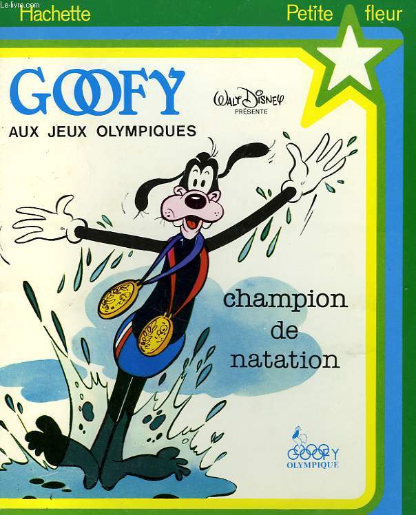 GOOFY AUX JEUX OLYMPIQUES - CHAMPION DE NATATION