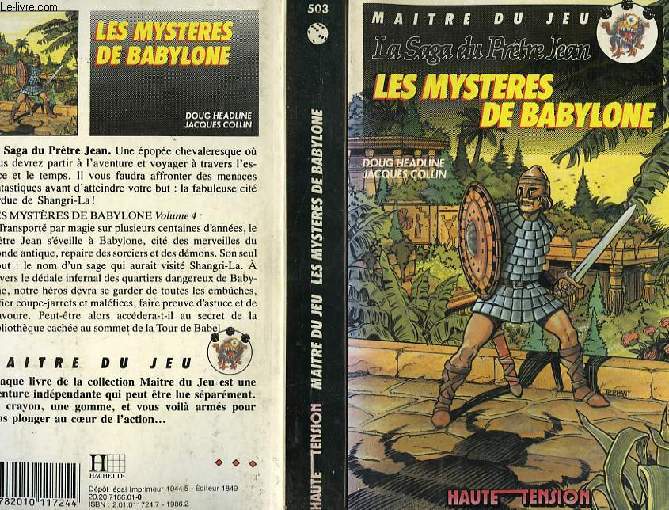 LA SAGA DU PRETRE JEAN, VOLUME 4 - LES MYSTERES DE BABYLONE