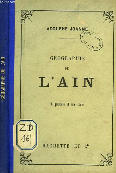 GEOGRAPHIE DE L'AIN