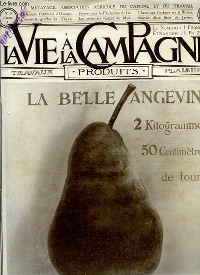 LA VIE A LA CAMPAGNE N 8