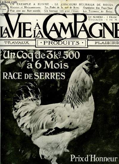 LA VIE A LA CAMPAGNE N 19