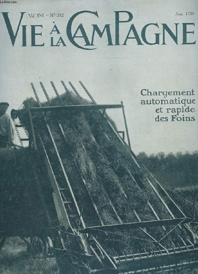 LA VIE A LA CAMPAGNE N 192