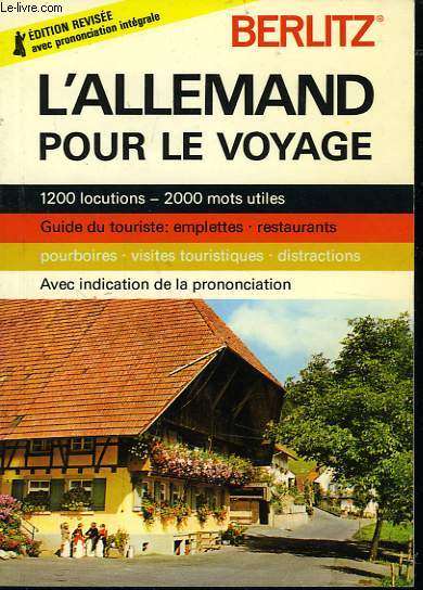 L'ALLEMAND POUR LE VOYAGE
