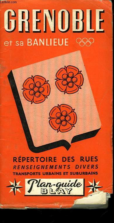 PLAN GUIDE BLAY DE GRENOBLE ET SA BANLIEUE