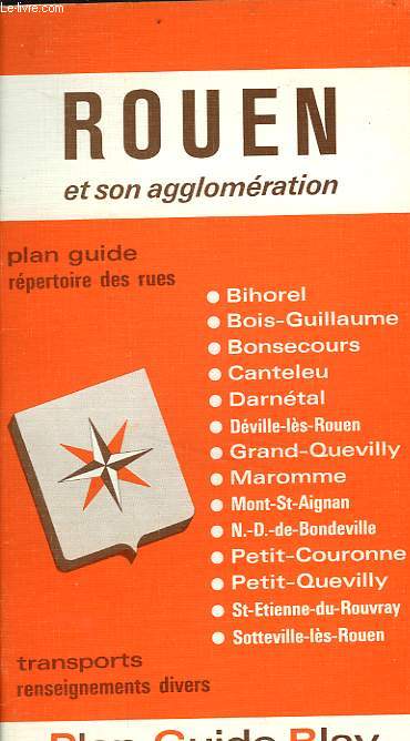 PLAN GUIDE BLAY DE ROUEN