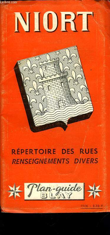 PLAN GUIDE BLAY DE NIORT