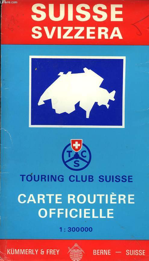 SUISSE - TOURING CLUB SUISSE 1 : 300000