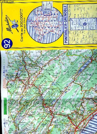 CARTE MICHELIN N92