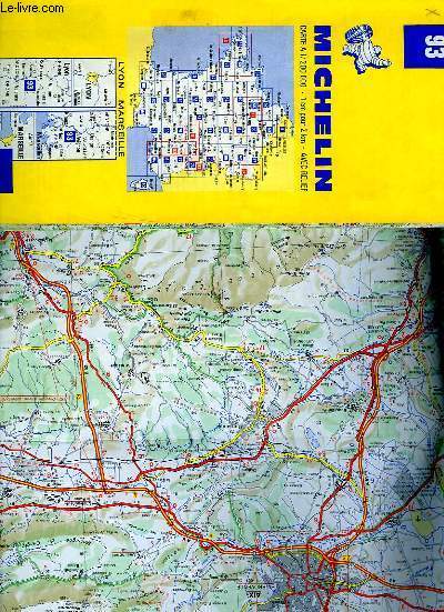 CARTE MICHELIN N93