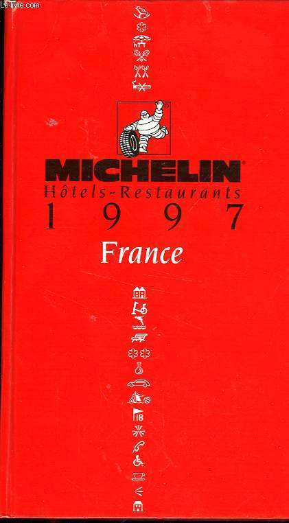 GUIDE ROUGE MICHELIN France