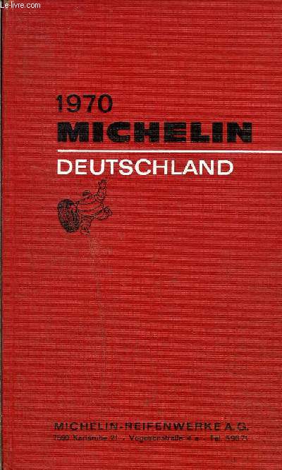 GUIDE ROUGE MICHELIN Deutschland