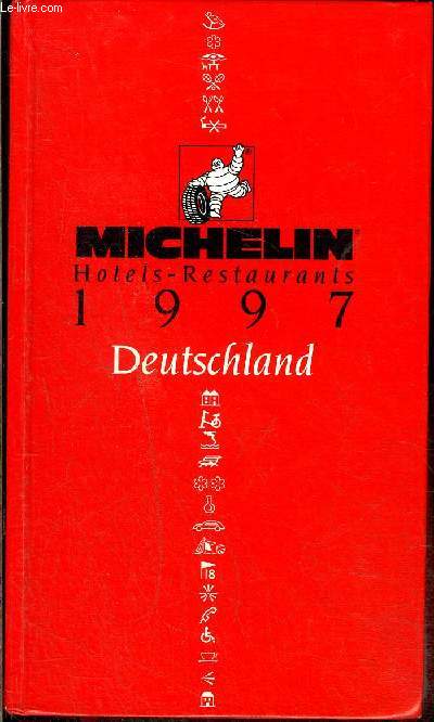 GUIDE ROUGE MICHELIN Deutschland