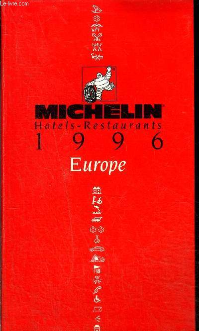 GUIDE ROUGE MICHELIN Europe